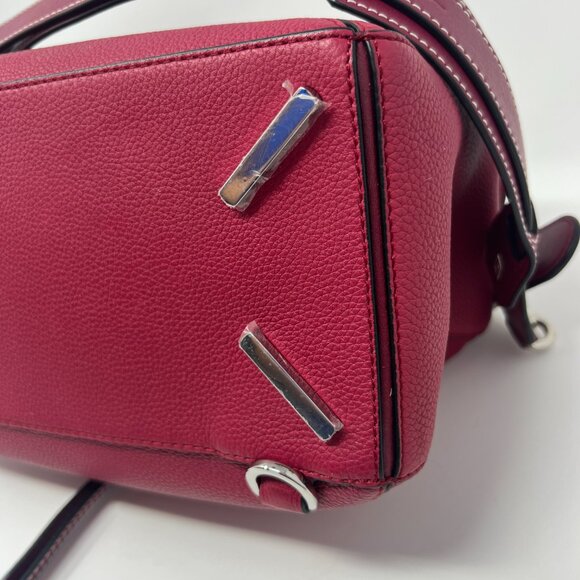 Loewe Small Puzzle Bag Raspberry Pink Leather with Dust Bag **SOLD** - Picture 10 of 17